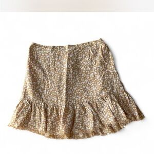 |Cotton On| Ruffled Floral Mini Skirt Size M